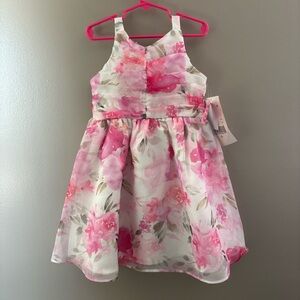 NWT girls floral dress